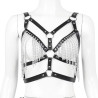KinkHarness Harnais Buste Ouvert Beauty Chains